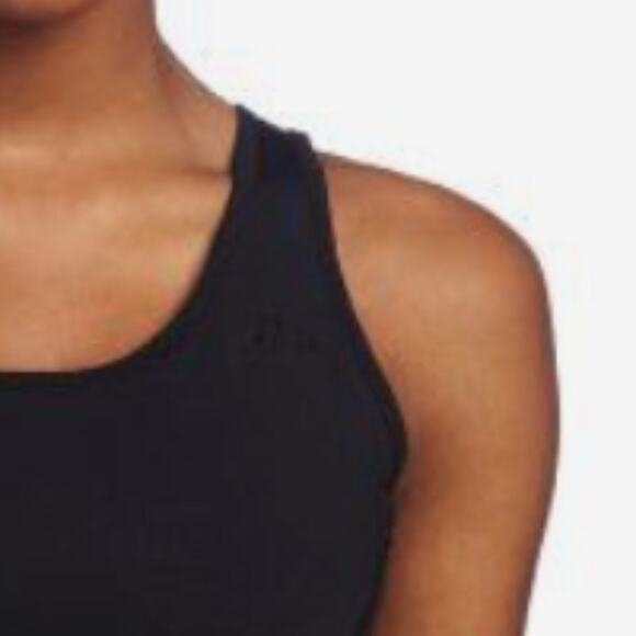 Asics Women's Abby Basic Bra Black NWT Size XS - Picture 2 of 2